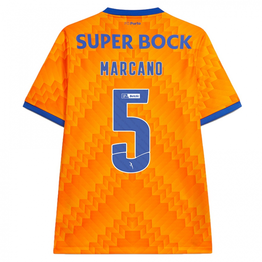 Homem Camisola Ivan Marcano #5 Laranja Alternativa 2024/25 Camisa