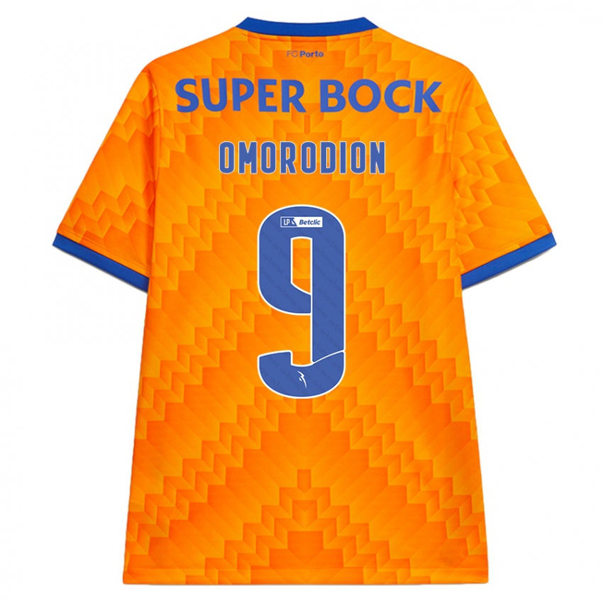 Homem Camisola Samu Omorodion #9 Laranja Alternativa 2024/25 Camisa