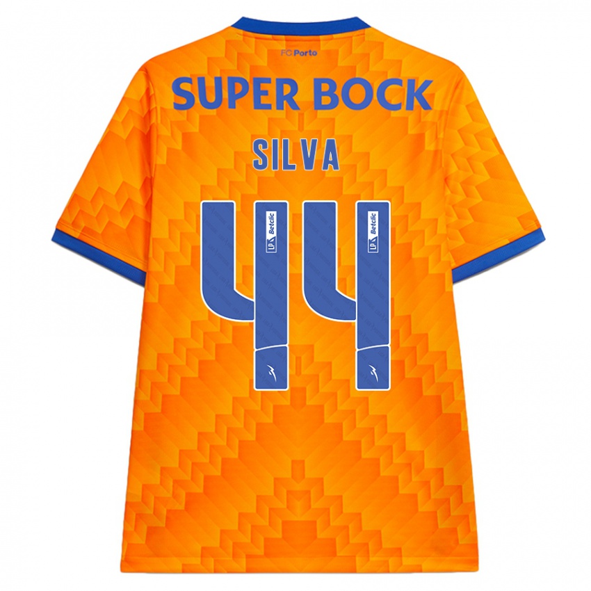 Homem Camisola Felipe Silva #44 Laranja Alternativa 2024/25 Camisa