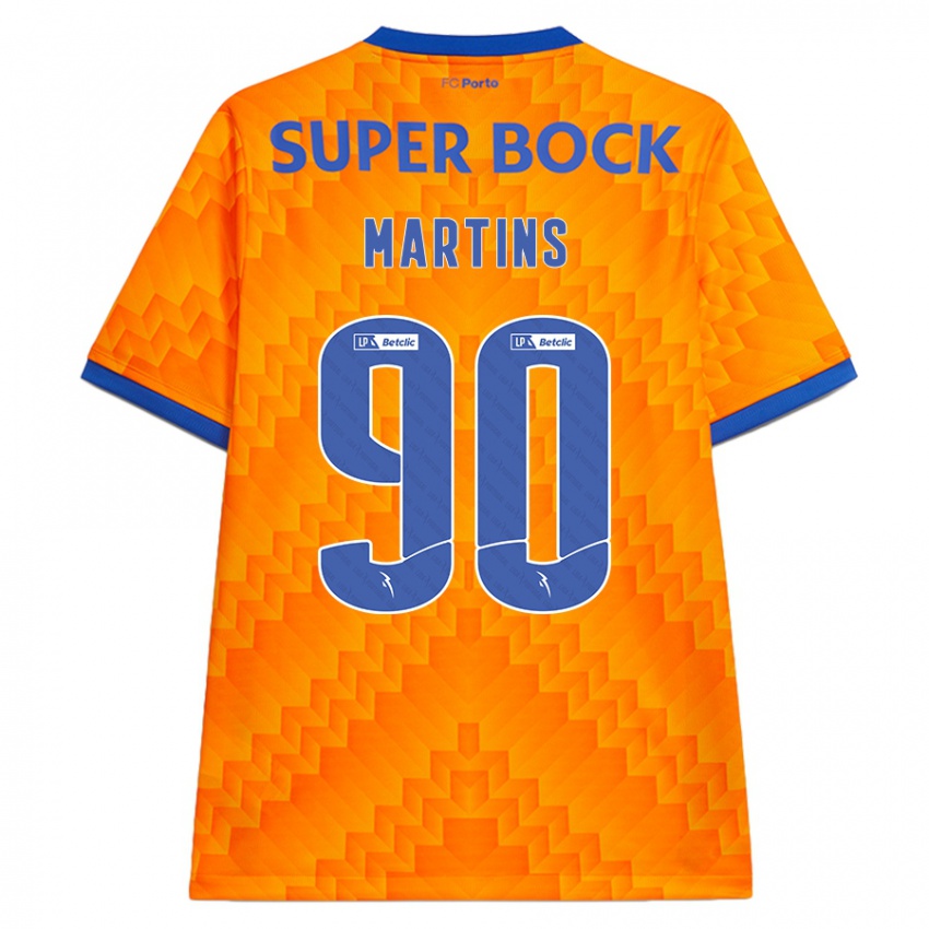 Homem Camisola Gil Martins #90 Laranja Alternativa 2024/25 Camisa