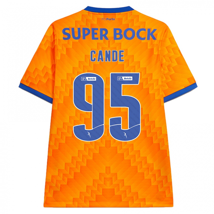 Homem Camisola Anhá Cande #95 Laranja Alternativa 2024/25 Camisa