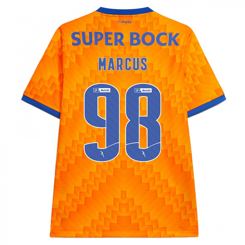 Homem Camisola Abraham Marcus #98 Laranja Alternativa 2024/25 Camisa