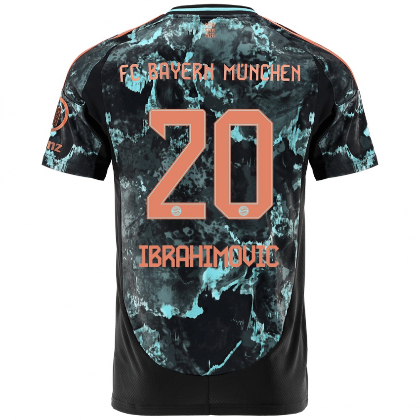 Homem Camisola Arijon Ibrahimovic #20 Preto Alternativa 2024/25 Camisa