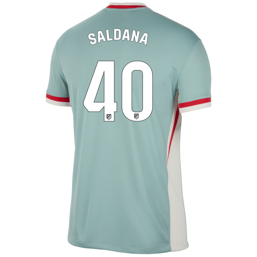 Homem Camisola Jose Saldana #40 Blue Blue Light Bege Alternativa 2024/25 Camisa