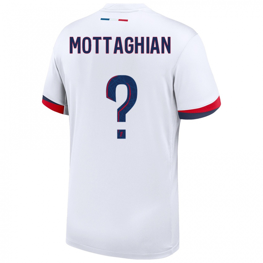 Homem Camisola Keyvan Mottaghian #0 Azul Branco Vermelho Alternativa 2024/25 Camisa