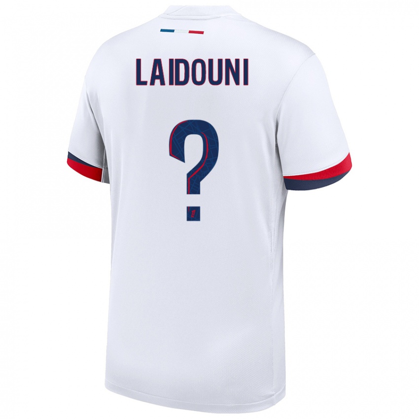 Homem Camisola Adam Laidouni #0 Azul Branco Vermelho Alternativa 2024/25 Camisa