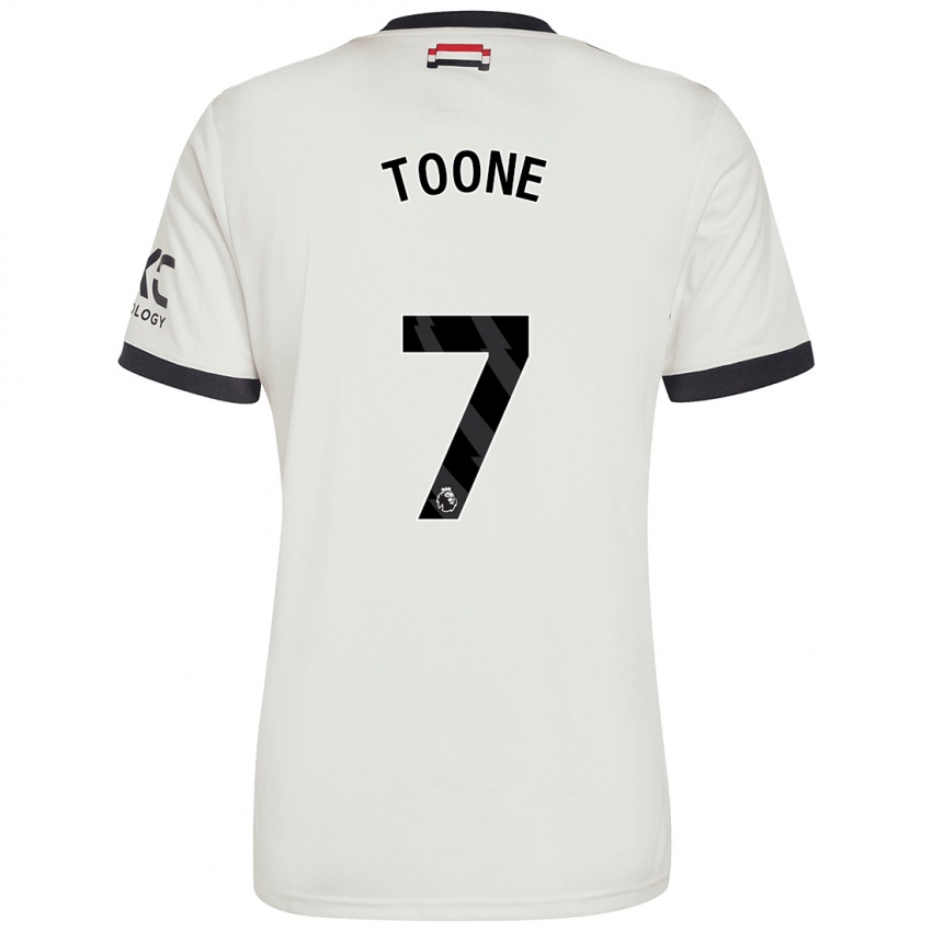 Homem Camisola Ella Toone #7 Off White Terceiro 2024/25 Camisa