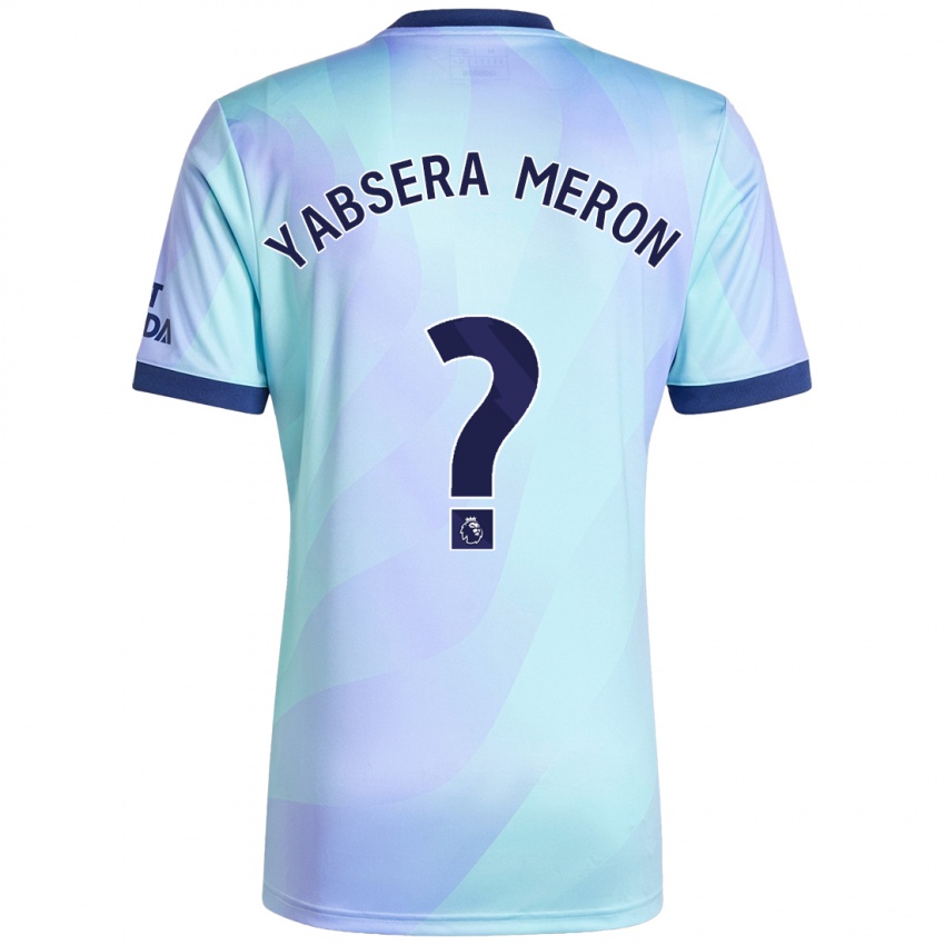 Homem Camisola Yabsera Meron #0 Água Terceiro 2024/25 Camisa