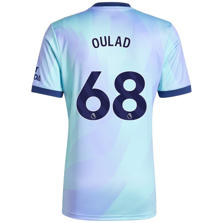 Homem Camisola Salah-Eddine Oulad M'hand #68 Água Terceiro 2024/25 Camisa