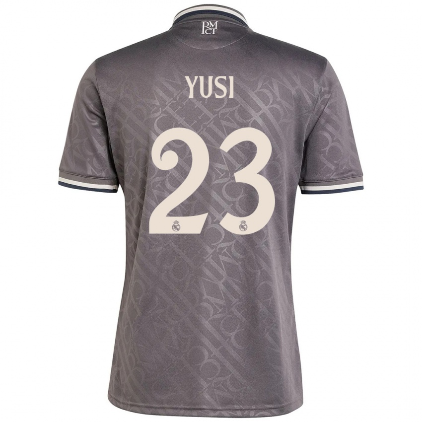 Homem Camisola Yusi #23 Carvão Terceiro 2024/25 Camisa