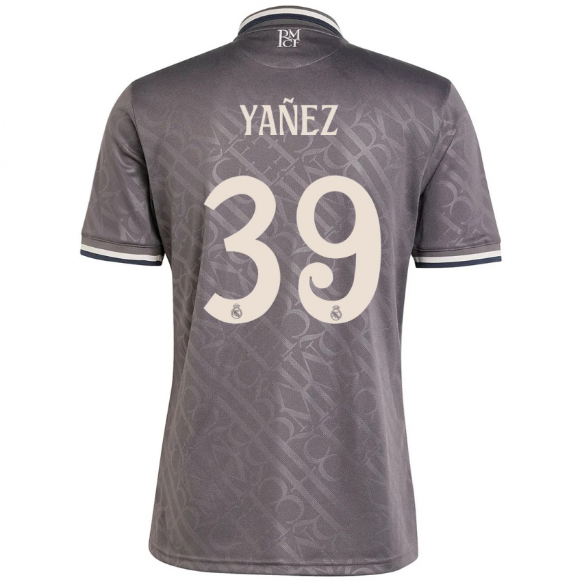 Homem Camisola Daniel Yañez #39 Carvão Terceiro 2024/25 Camisa