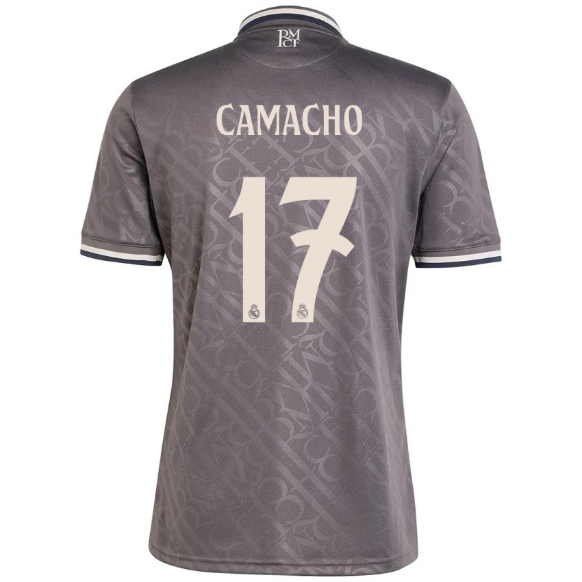 Homem Camisola Carla Camacho #17 Carvão Terceiro 2024/25 Camisa