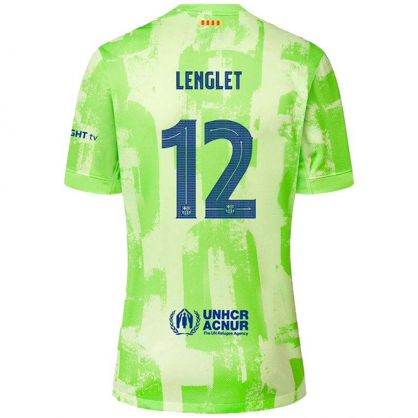 Homem Camisola Clément Lenglet #12 Lima Terceiro 2024/25 Camisa