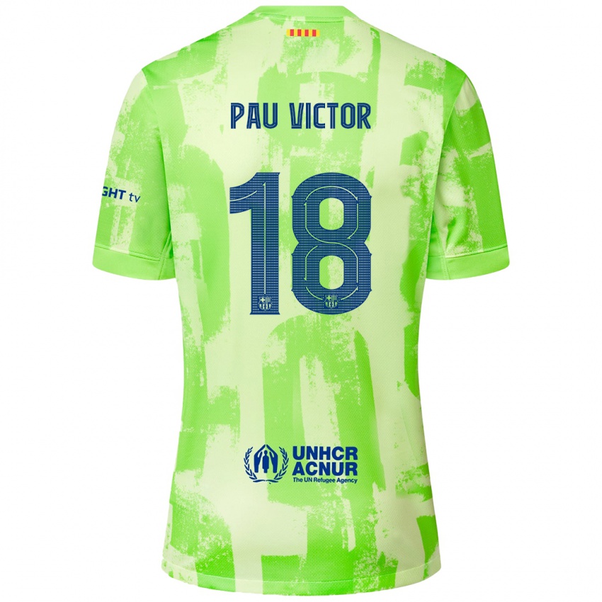 Homem Camisola Pau Víctor #18 Lima Terceiro 2024/25 Camisa