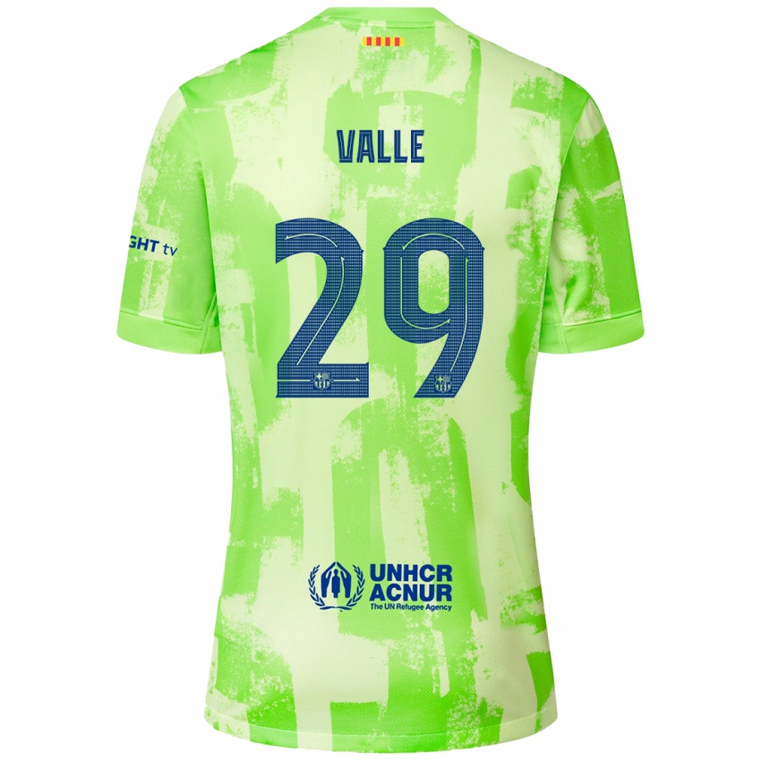 Homem Camisola Álex Valle #29 Lima Terceiro 2024/25 Camisa