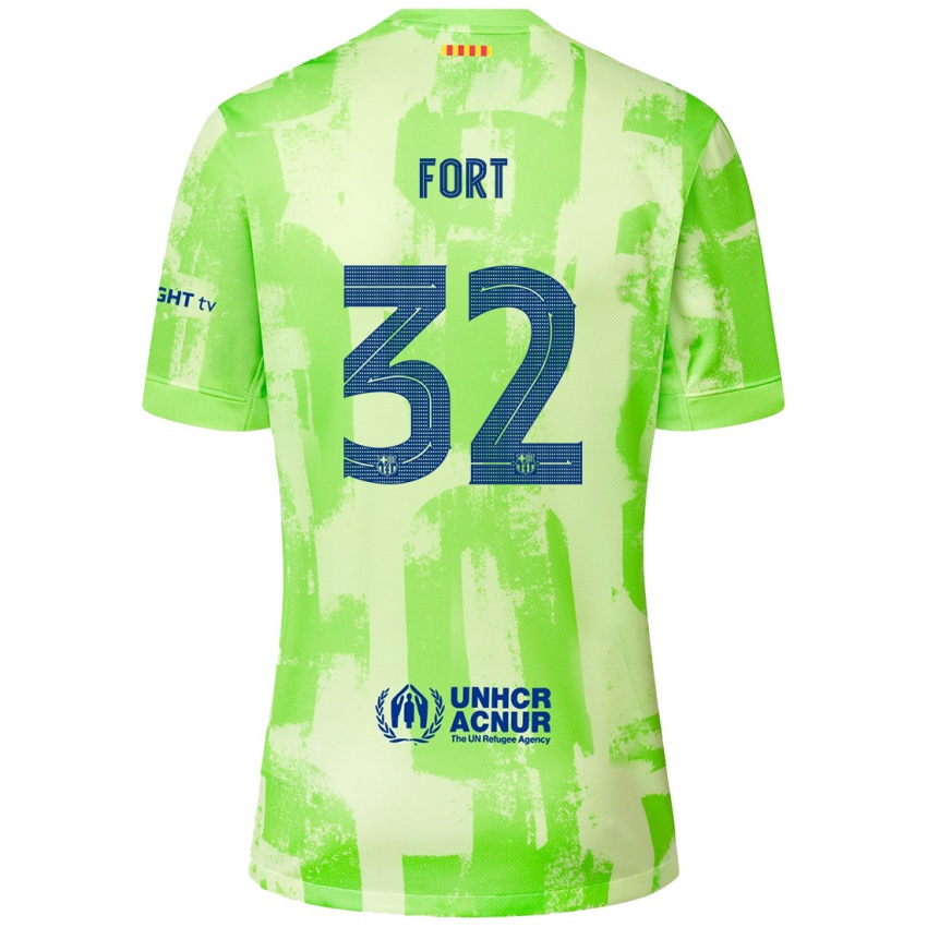 Homem Camisola Héctor Fort #32 Lima Terceiro 2024/25 Camisa