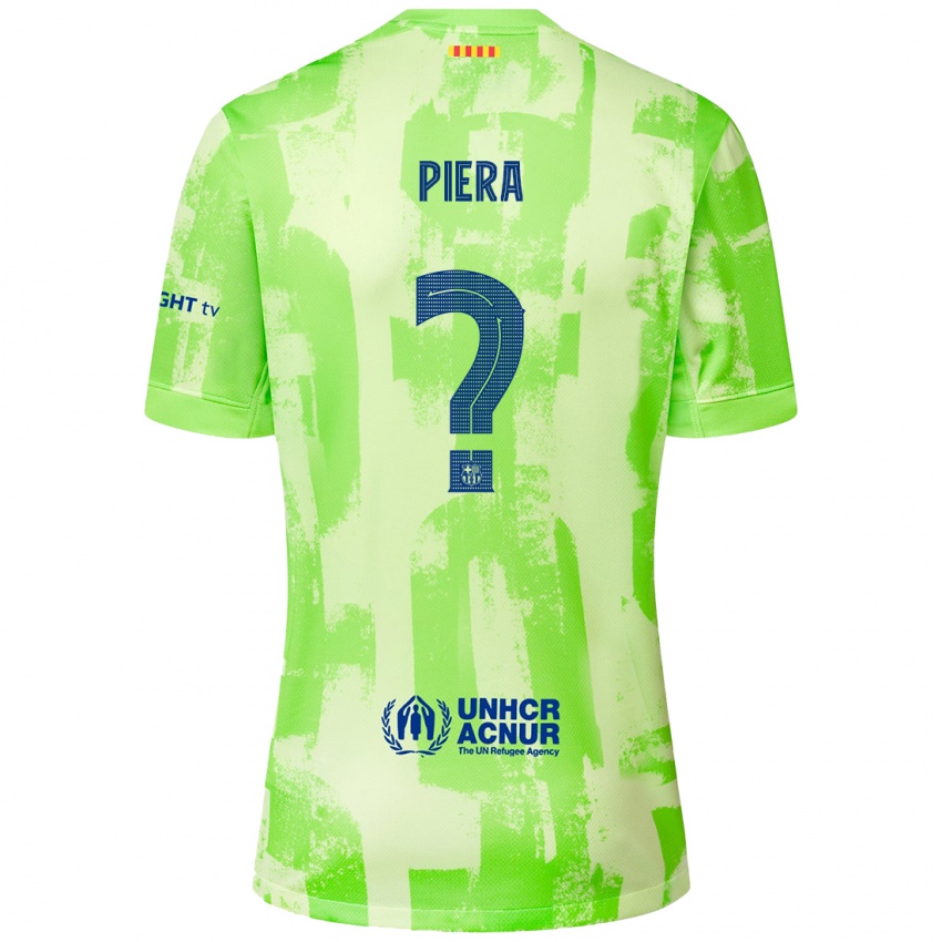 Homem Camisola Juan Piera #0 Lima Terceiro 2024/25 Camisa