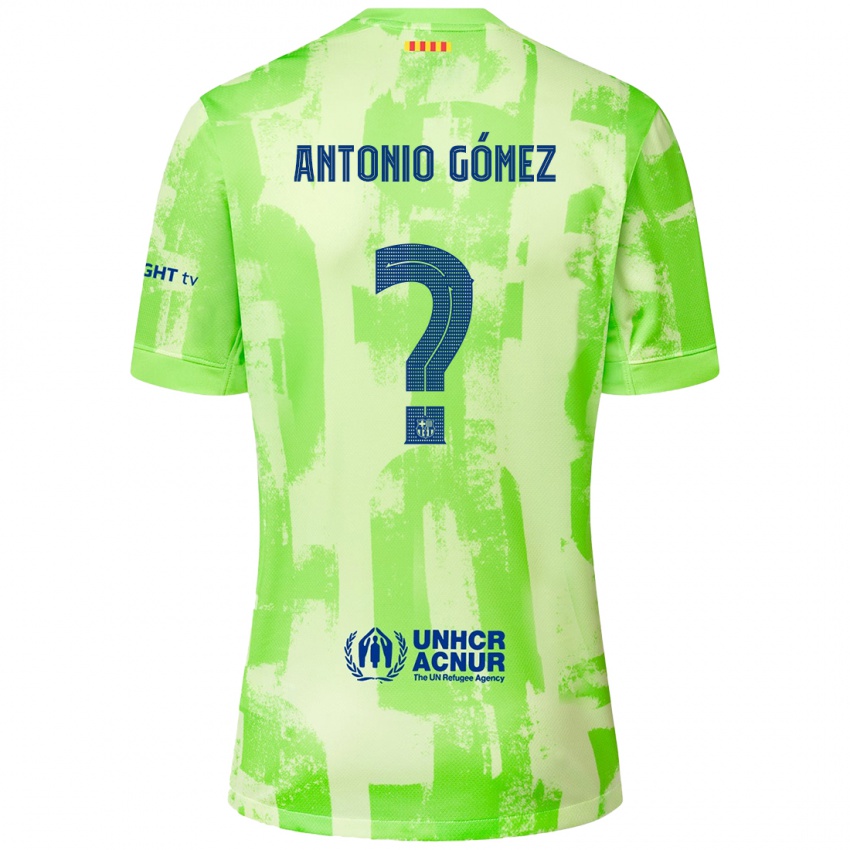 Homem Camisola Antonio Gómez #0 Lima Terceiro 2024/25 Camisa