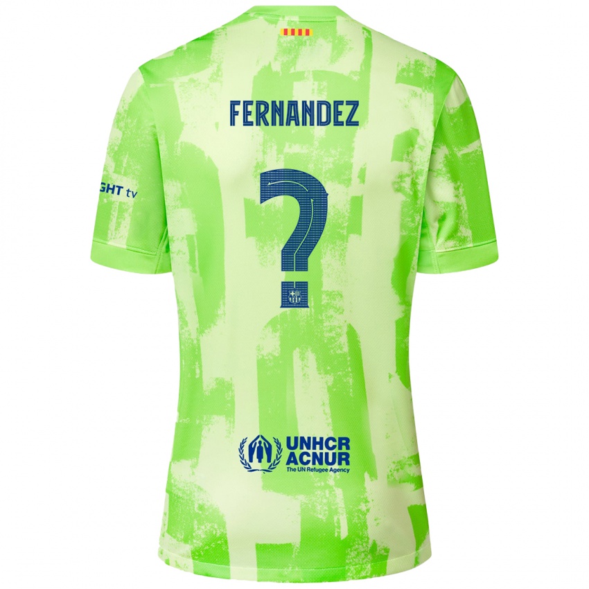 Homem Camisola Pedro Fernández #0 Lima Terceiro 2024/25 Camisa