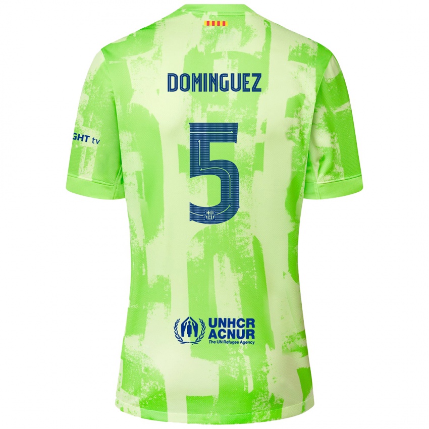 Homem Camisola Sergi Dominguez #5 Lima Terceiro 2024/25 Camisa