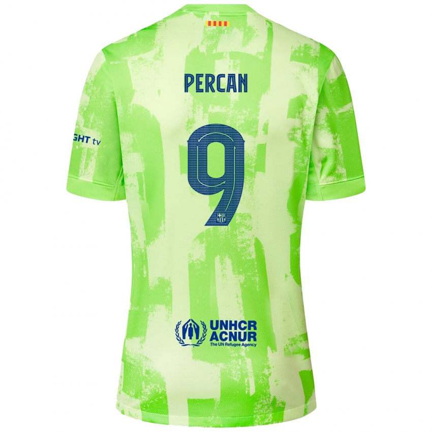 Homem Camisola Diego Percan #9 Lima Terceiro 2024/25 Camisa