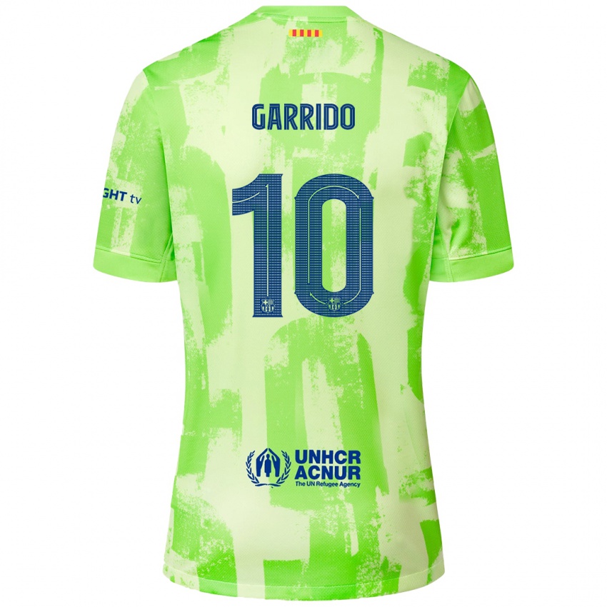 Homem Camisola Aleix Garrido #10 Lima Terceiro 2024/25 Camisa