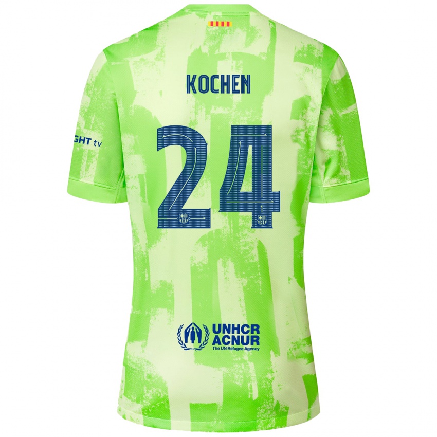 Homem Camisola Diego Kochen #24 Lima Terceiro 2024/25 Camisa