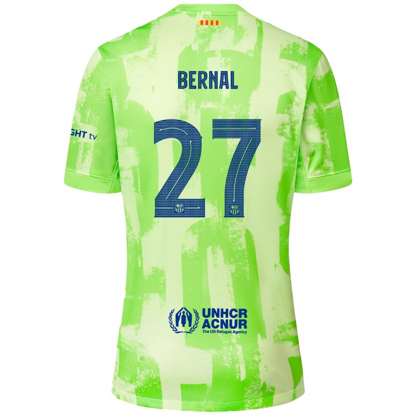 Homem Camisola Marc Bernal #27 Lima Terceiro 2024/25 Camisa