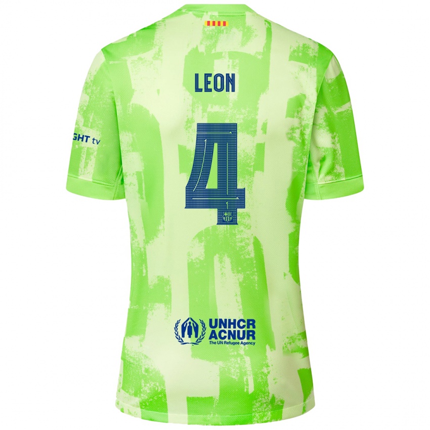 Homem Camisola Maria Pilar Leon #4 Lima Terceiro 2024/25 Camisa