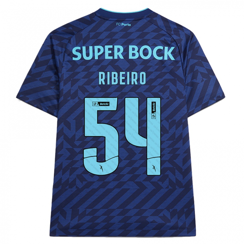 Homem Camisola António Ribeiro #54 Azul-Marinho Terceiro 2024/25 Camisa