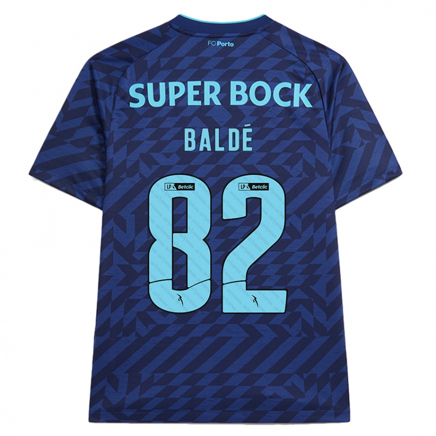 Homem Camisola Alfa Baldé #82 Azul-Marinho Terceiro 2024/25 Camisa