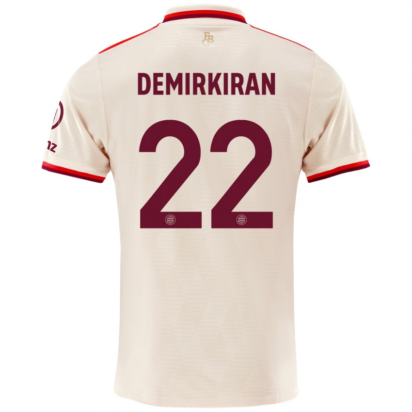 Homem Camisola Ediz Demirkiran #22 Linho Terceiro 2024/25 Camisa