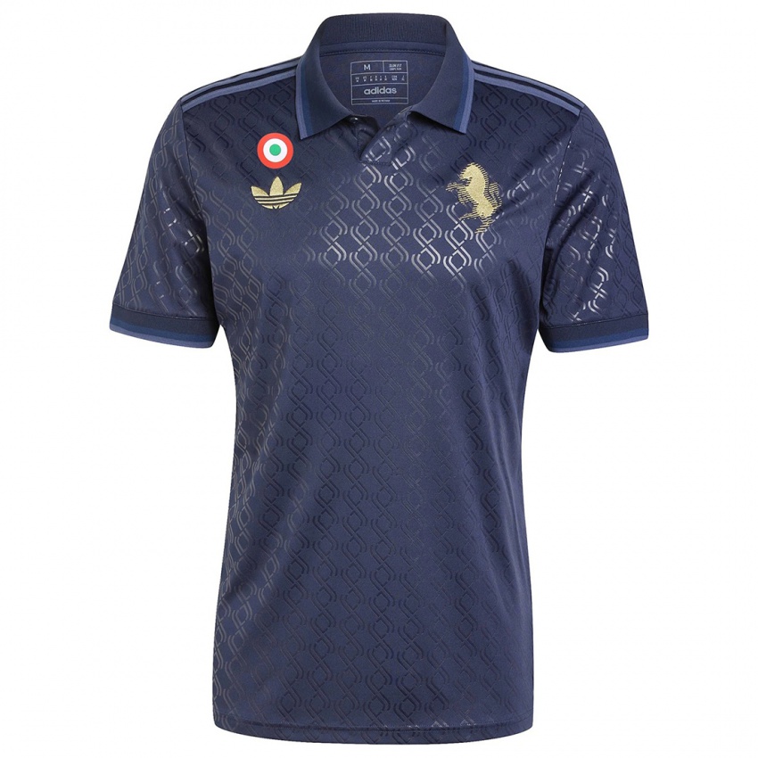 Homem Camisola Nicolo Fagioli #21 Azul-Marinho Terceiro 2024/25 Camisa