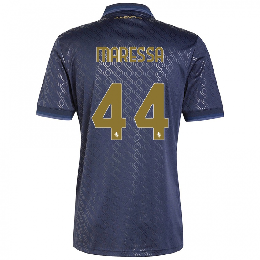 Homem Camisola Tommaso Maressa #44 Azul-Marinho Terceiro 2024/25 Camisa