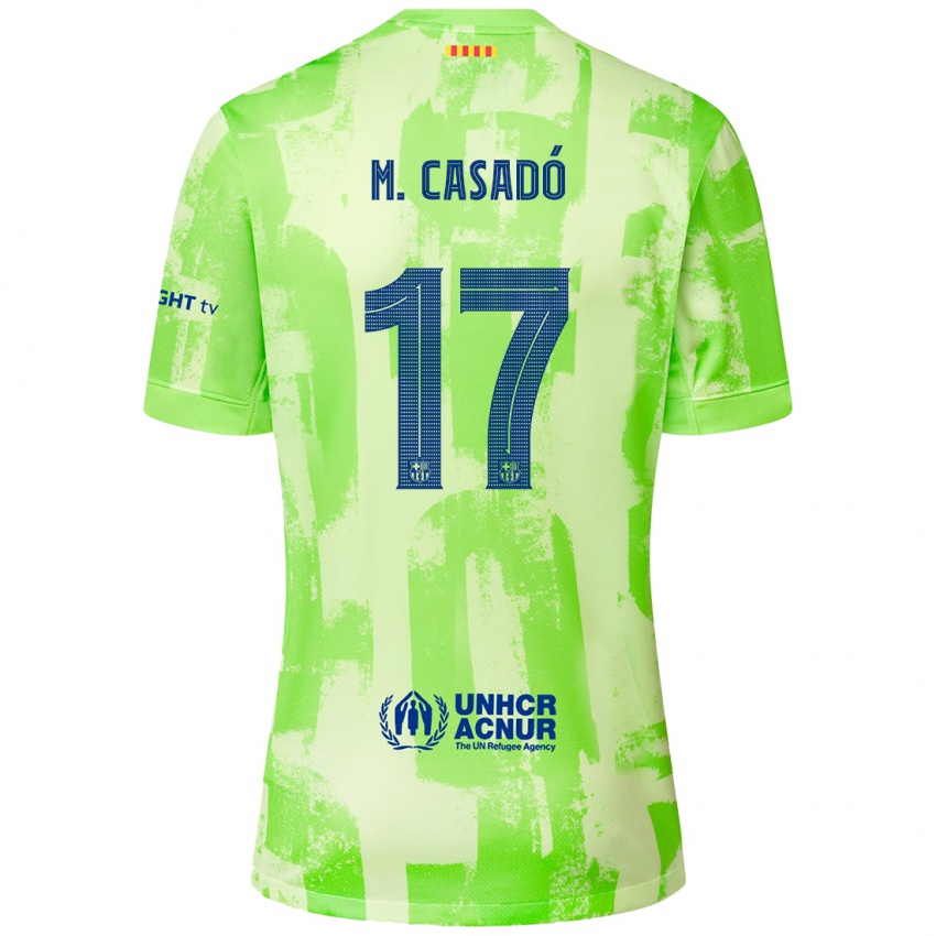 Mulher Camisola Marc Casado #17 Lima Terceiro 2024/25 Camisa