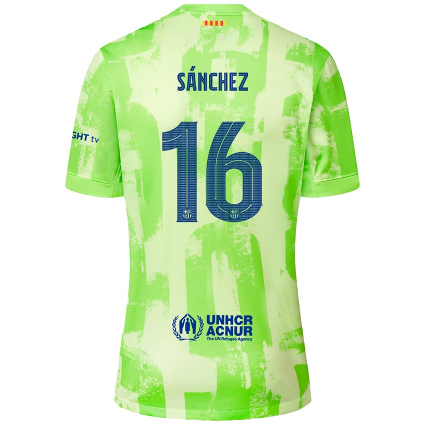 Mulher Camisola Edu Sánchez #16 Lima Terceiro 2024/25 Camisa