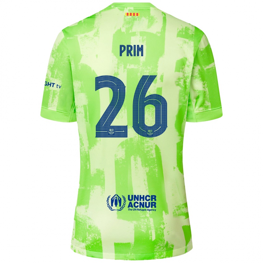 Mulher Camisola Pau Prim #26 Lima Terceiro 2024/25 Camisa