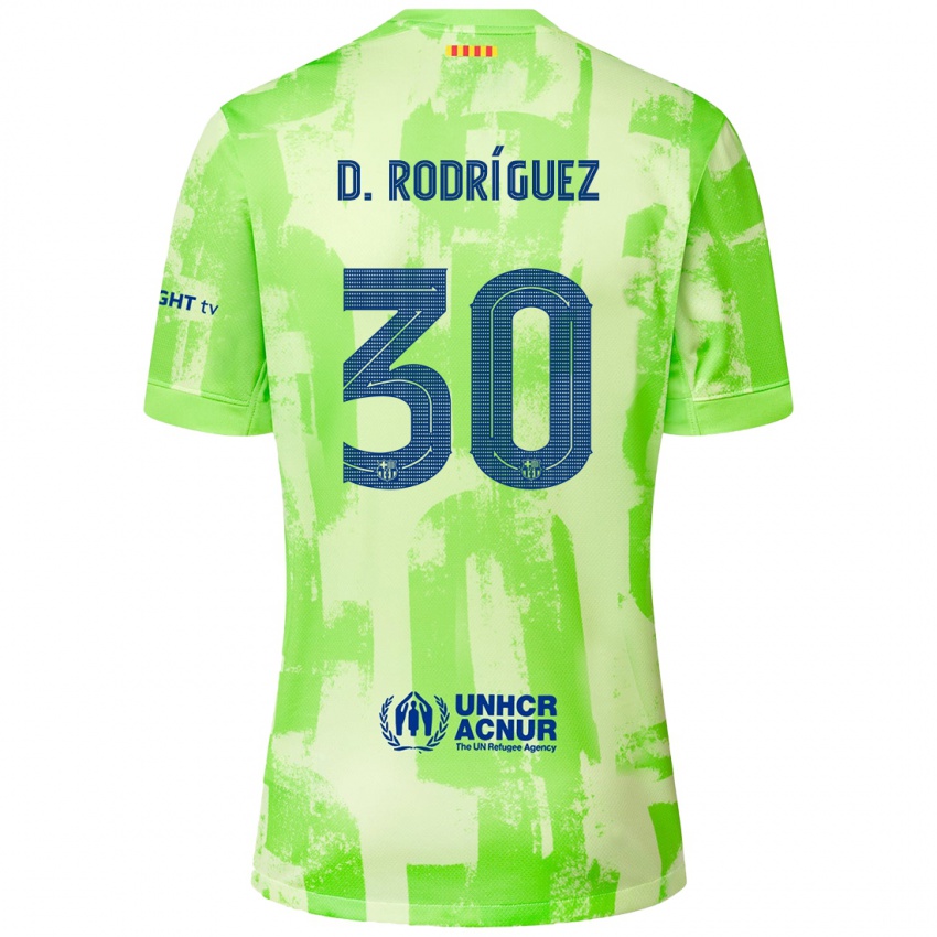 Mulher Camisola Dani Rodríguez #30 Lima Terceiro 2024/25 Camisa