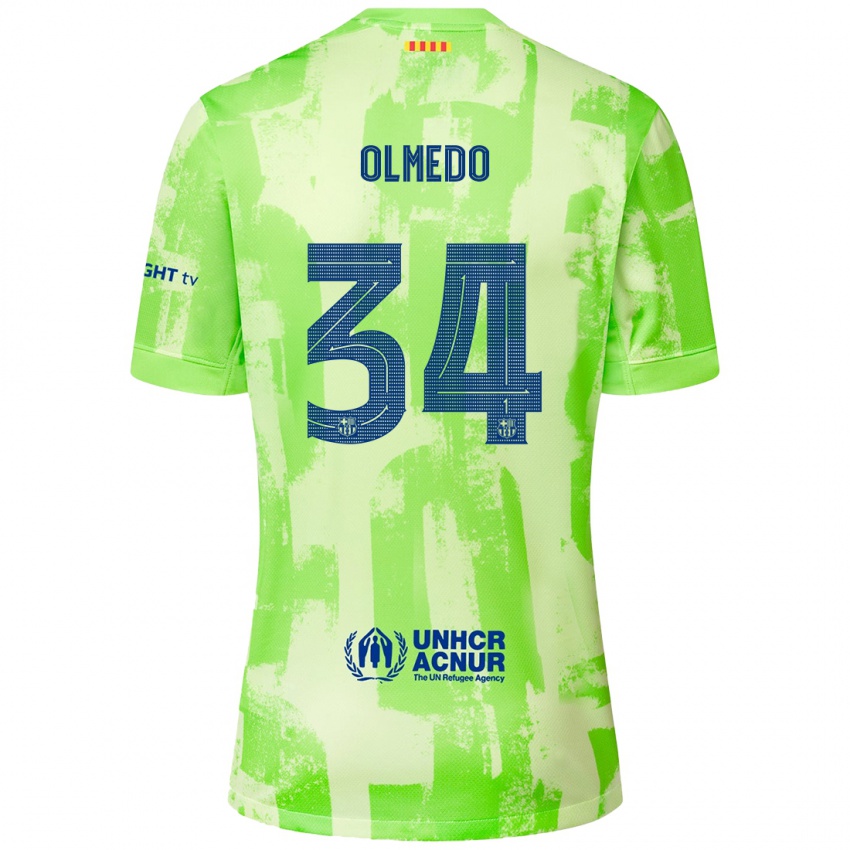 Mulher Camisola Alexis Olmedo #34 Lima Terceiro 2024/25 Camisa