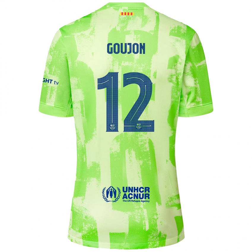 Mulher Camisola Iker Goujón #12 Lima Terceiro 2024/25 Camisa