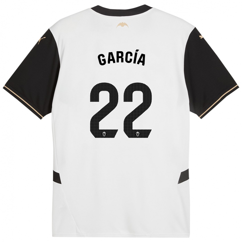 Criança Camisola Azael García #22 Preto Branco Principal 2024/25 Camisa