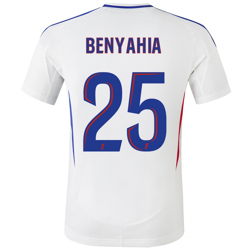 Criança Camisola Ines Benyahia #25 Azul Branco Principal 2024/25 Camisa