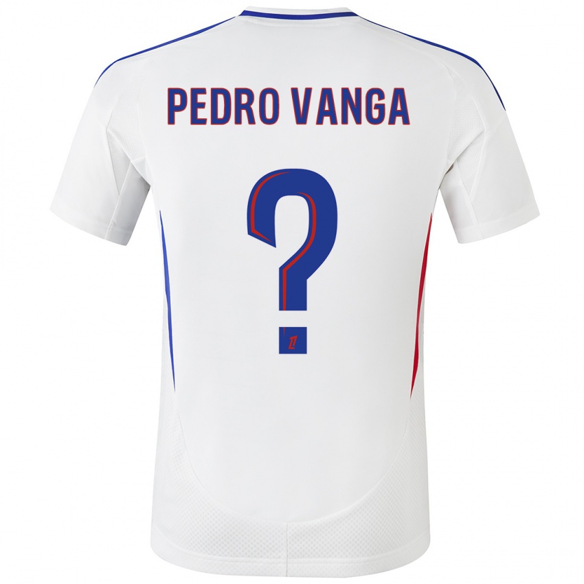 Criança Camisola Emerson Pedro Vanga #0 Azul Branco Principal 2024/25 Camisa