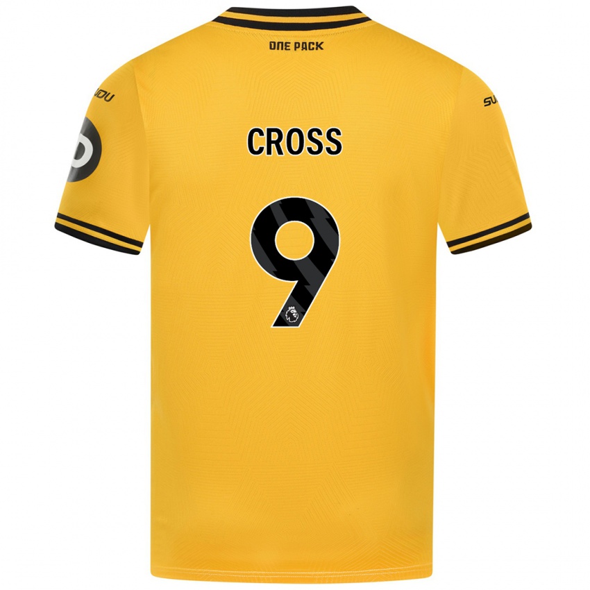 Criança Camisola Jade Cross #9 Amarelo Principal 2024/25 Camisa