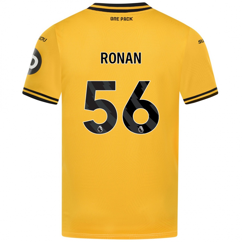 Criança Camisola Connor Ronan #56 Amarelo Principal 2024/25 Camisa