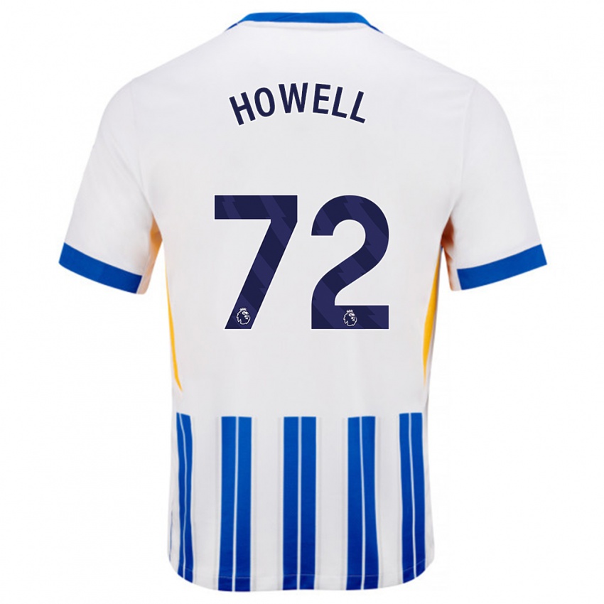 Criança Camisola Harry Howell #72 Branco Azul Principal 2024/25 Camisa