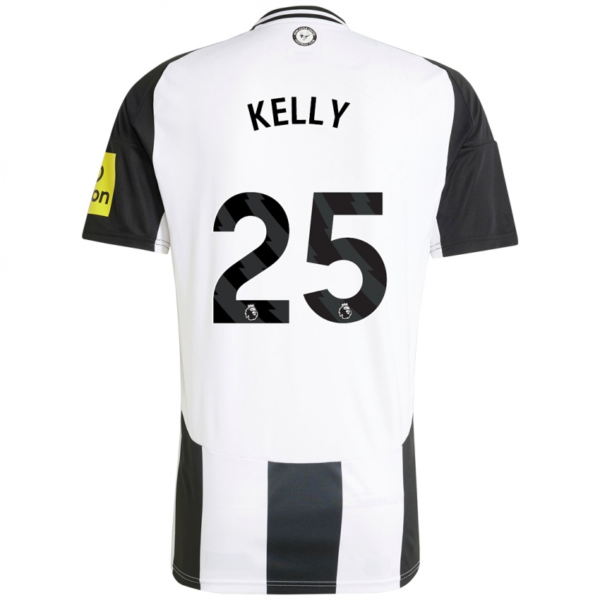 Criança Camisola Lloyd Kelly #25 Preto Branco Principal 2024/25 Camisa