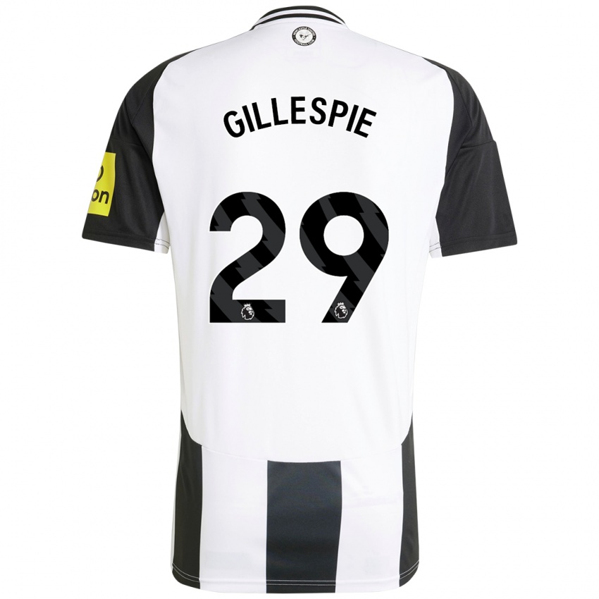 Criança Camisola Mark Gillespie #29 Preto Branco Principal 2024/25 Camisa