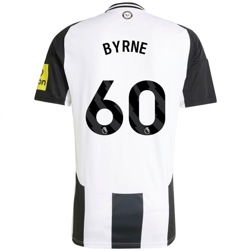 Criança Camisola Reece Byrne #60 Preto Branco Principal 2024/25 Camisa