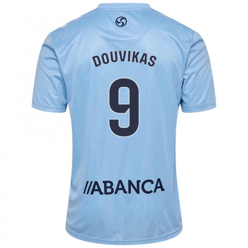 Criança Camisola Anastasios Douvikas #9 Celeiro Azul Principal 2024/25 Camisa